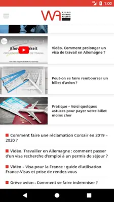 Visas et Voyages - Algérie android App screenshot 3